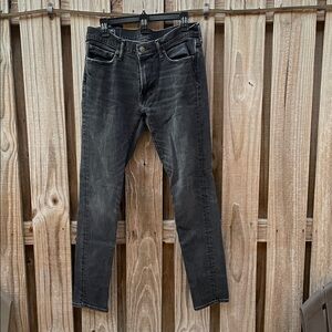 Abercrombie & Fitch Men's Bkack Jeans w32 L 32
